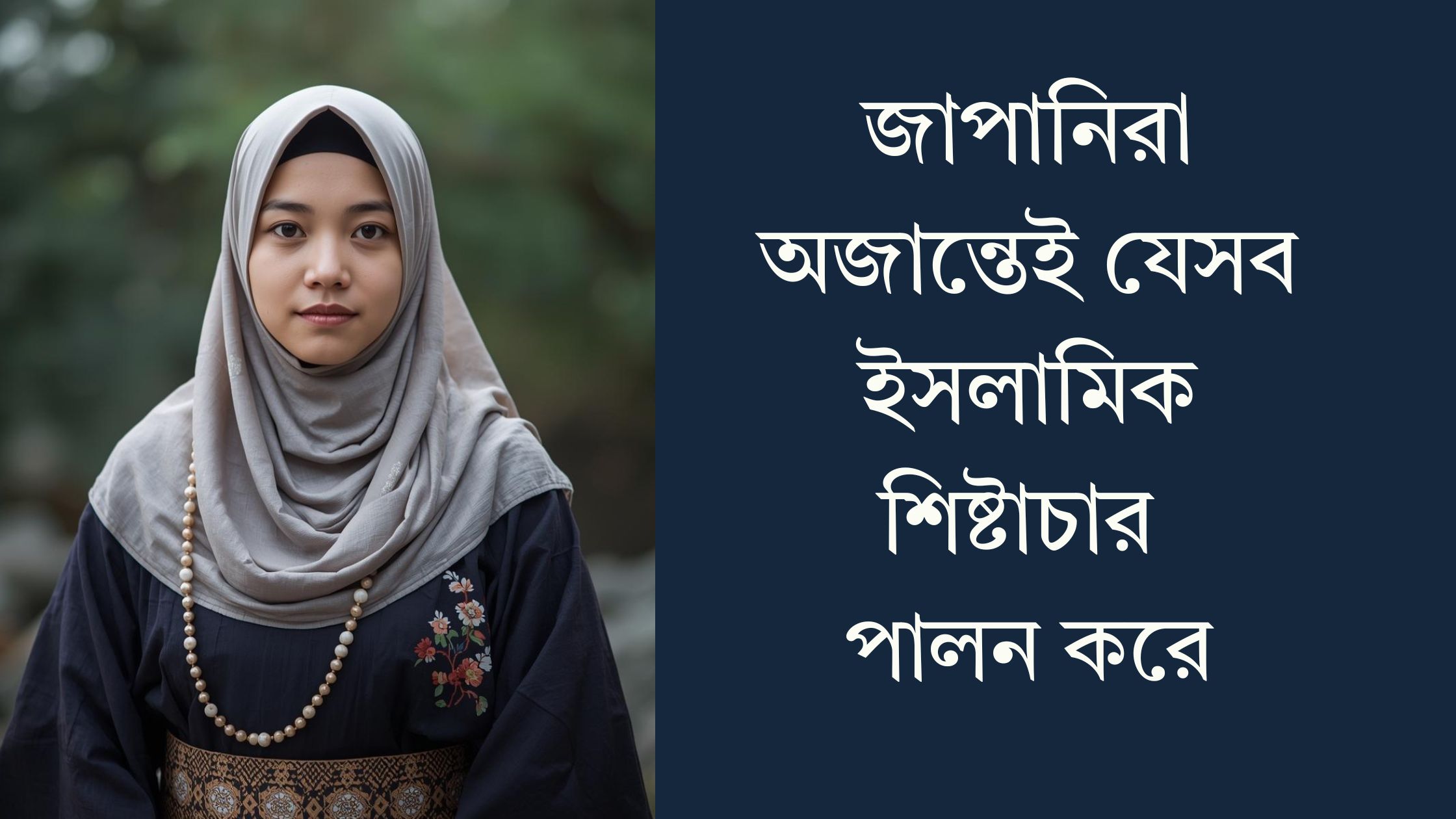 জাপানিরা অজান্তেই যেসব ইসলামিক শিষ্টাচার পালন করে